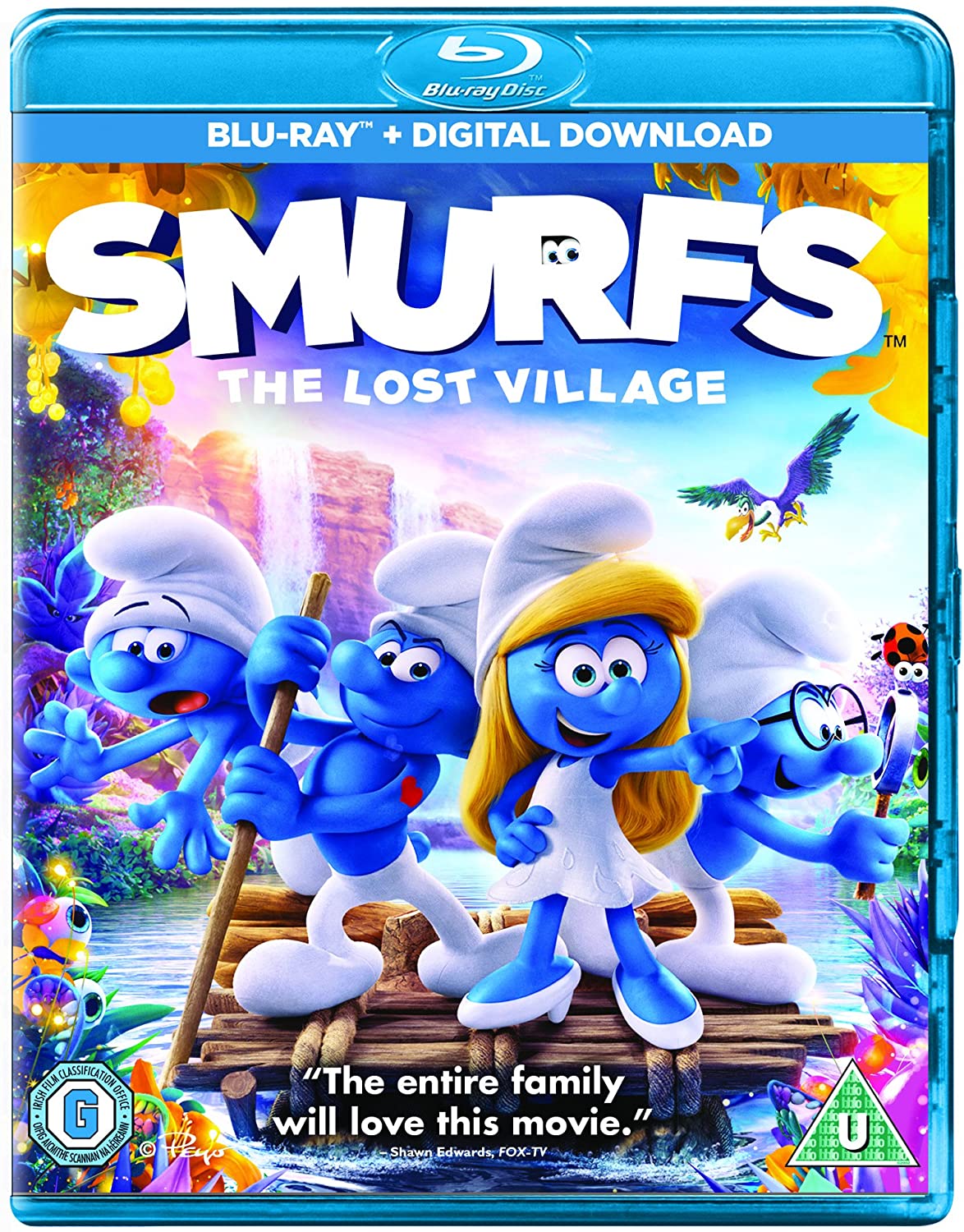 Smurfs: The Lost Village (2017) - Blu-ray [Region Free]