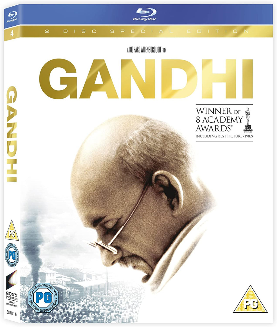 Gandhi [2009] [Region Free] – Drama [BLu-ray]