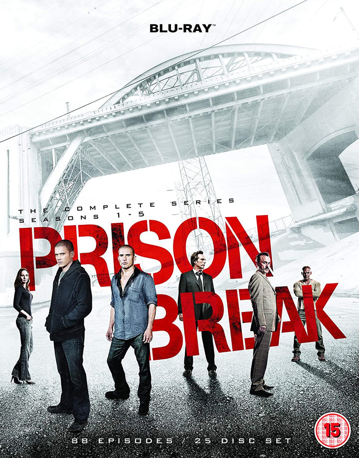 Prison Break: Die komplette Serie – Staffeln 1–5 – Drama [Blu-ray]