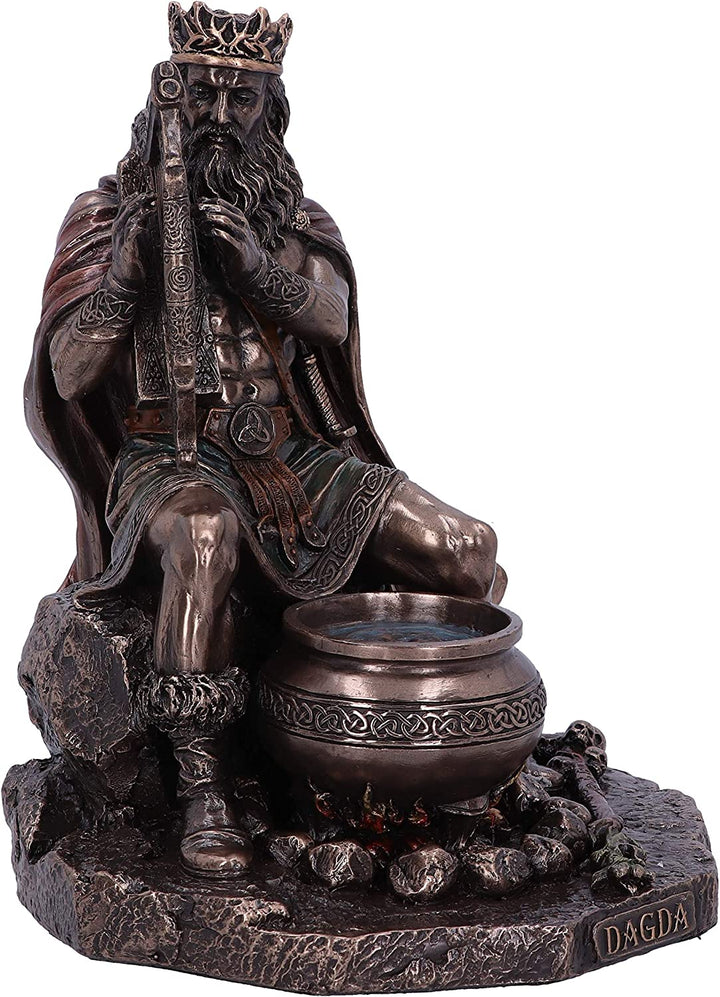 Nemesis Now Bronze Dagda King of Tuatha De Danann, Bronze, 18,5 cm