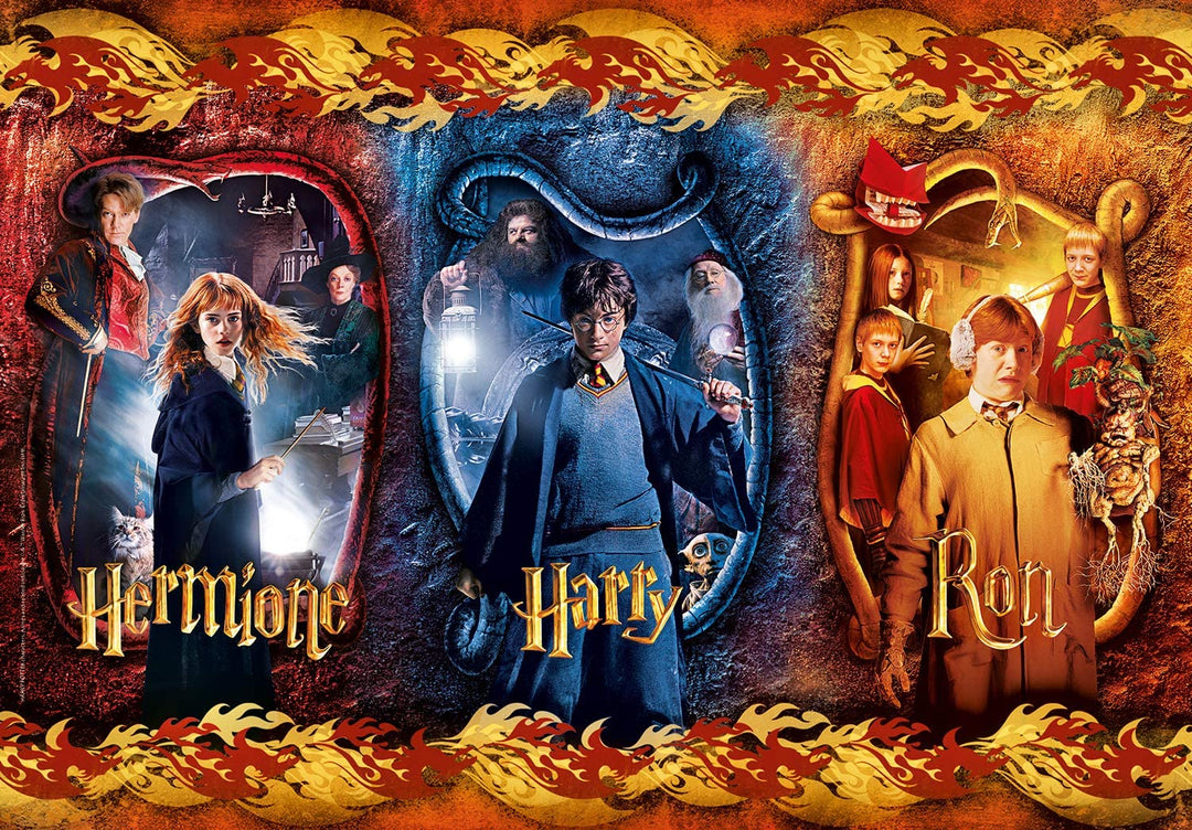 Clementoni 61885 Puzzle Harry Potter 104 Teile, Puzzle für Kinder