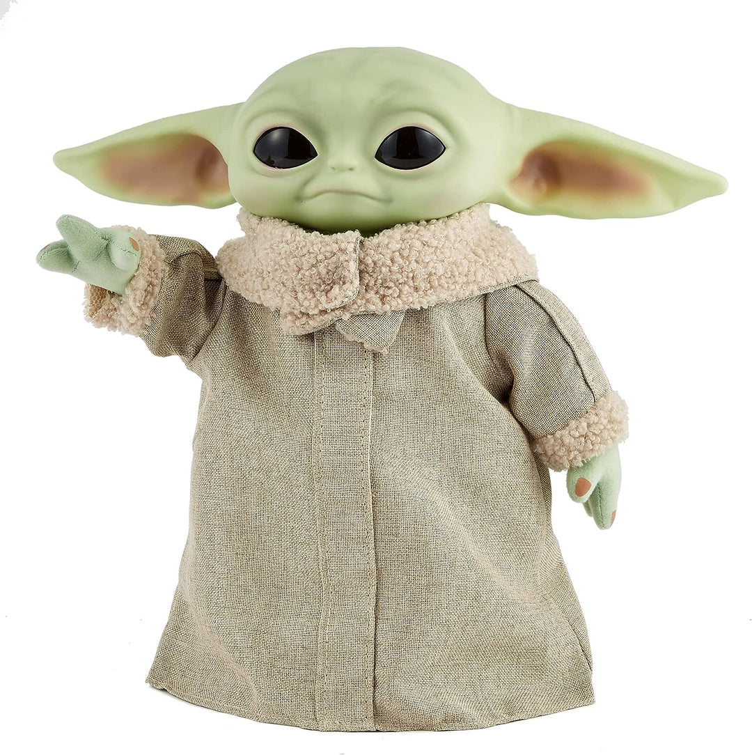 Star Wars Grogu, The Child, 12-in Plush Motion RC Toy From The Mandalorian, Collectible Stuffed Remote Control Character for Movie Fans of All Ages, 3 Years and Older