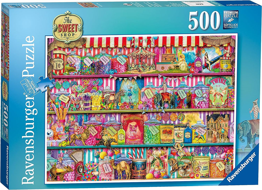 Ravensburger The Sweet Shop 500-teiliges Puzzle für Erwachsene und Kinder ab 10 Jahren
