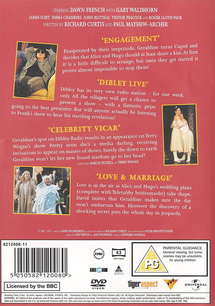 Der Vikar von Dibley – Die komplette zweite Staffel – Love &amp; Marriage [DVD]