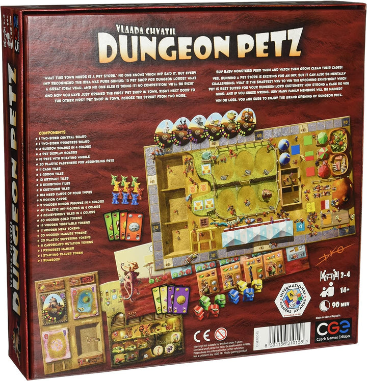 Dungeon Petz Board Game