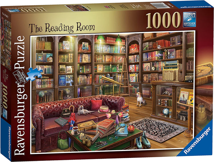 Ravensburger 19846 Der Lesesaal 1000 Teile
