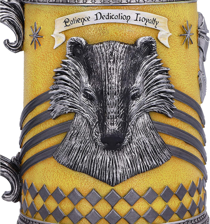 Nemesis Now offiziell lizenzierter Harry Potter Hufflepuff Hogwarts House Sammelkrug, Gelb, 15,5 cm