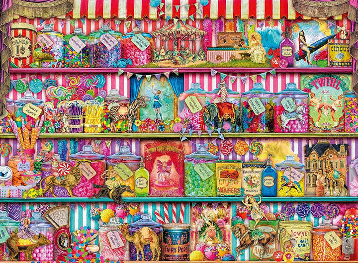 Ravensburger The Sweet Shop 500-teiliges Puzzle für Erwachsene und Kinder ab 10 Jahren