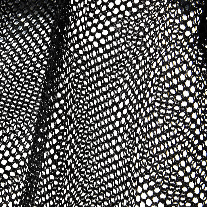 Smiffys Damen Mesh-Weste, Schwarz, Einheitsgröße, 27224 (US)