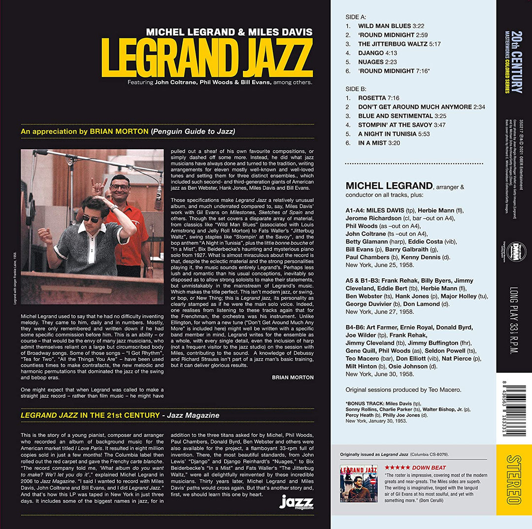 Michel Legrand - Legrand Jazz w/Miles Davis [Vinyl]