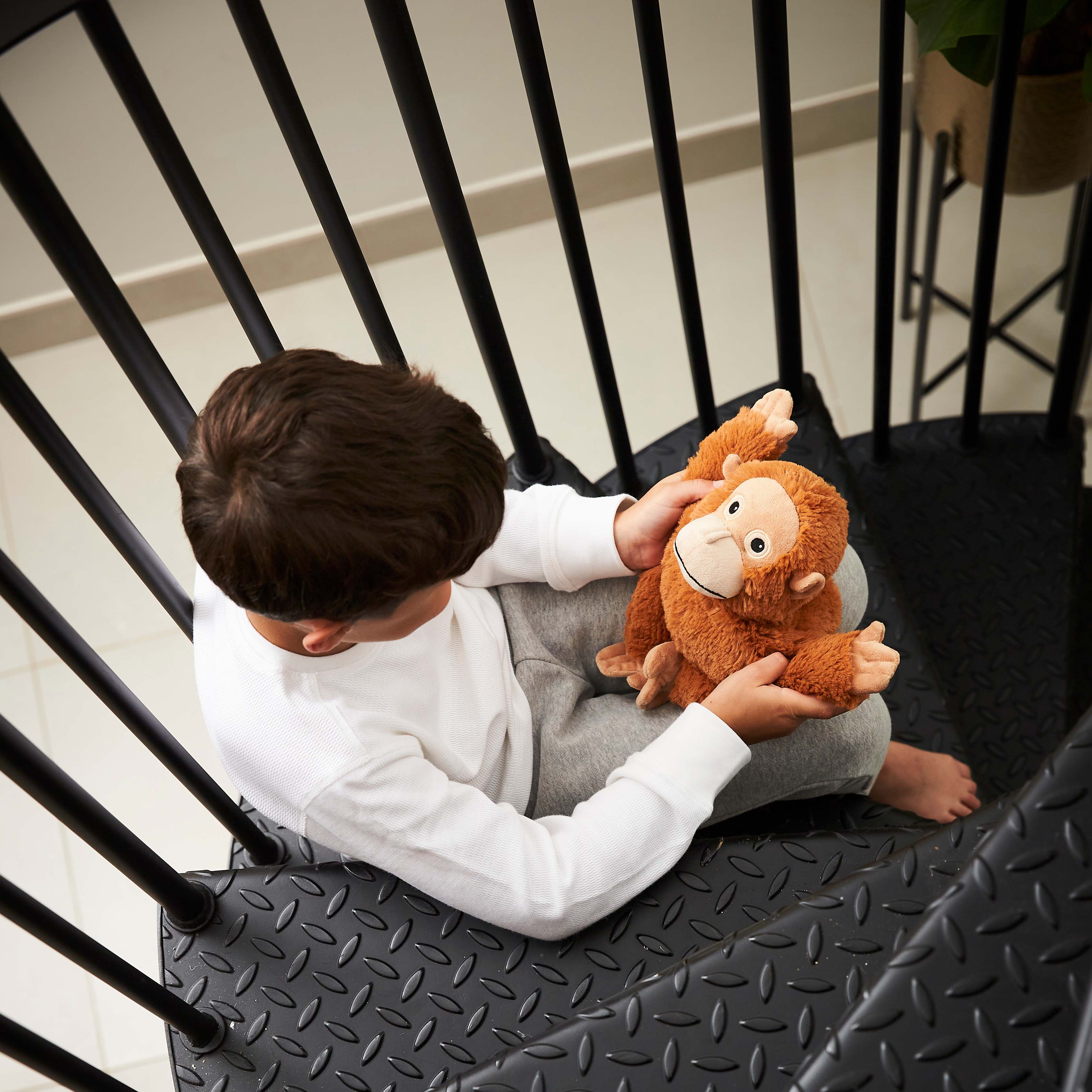 Warmies Junior 9" Orangutan Plush - Microwavable Lavender Scented Comfort Toy