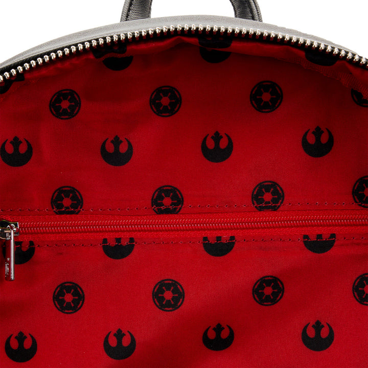 Loungefly Star Wars Prequel Trilogy Triple Pocket Mini Backpack