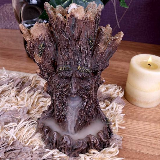 Nemesis Now Tree Spirit Backflow Tower Räuchergefäß, 19 cm, Braun, Kunstharz, Einheitsgröße