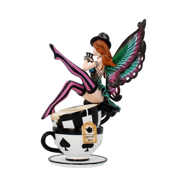 Nemesis Now B3317J7 Hutmacher-Figur, 16 cm, Kunstharz, Blaugrün, Einheitsgröße