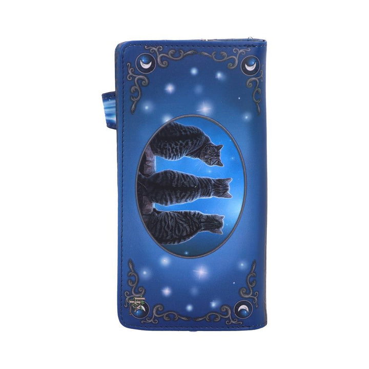 Nemesis Now B3940K8 Wish Upon a Star Lisa Parker geprägte Geldbörse, 18,5 cm, Blau, PU