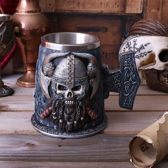 Nemesis Now Danegeld Humpenbecher 18 cm Schwarz