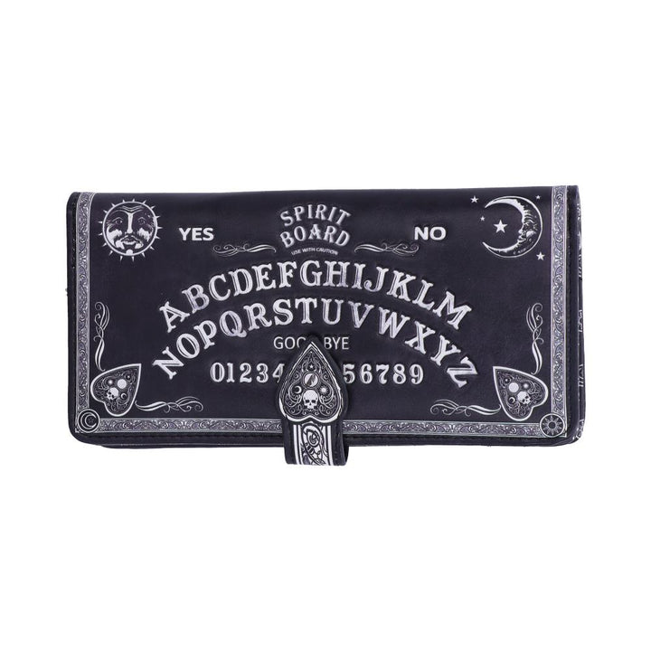 Nemesis Now B4106M8 Geldbörse mit Spirit Board-Prägung, 19 cm, Schwarz, PU