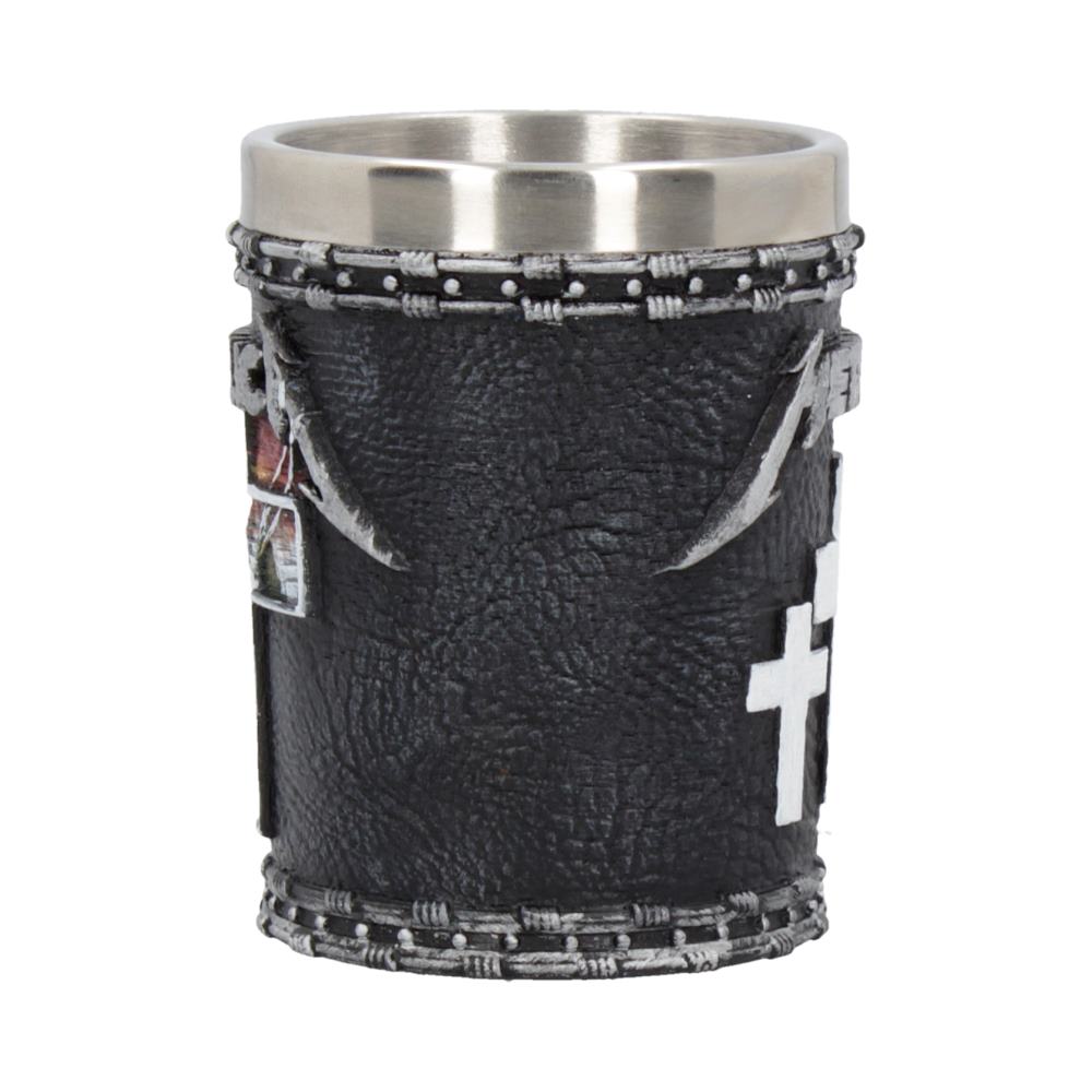 Nemesis Now Metallica Master of Puppets Shot Glass with Stainless Steel Insert 4