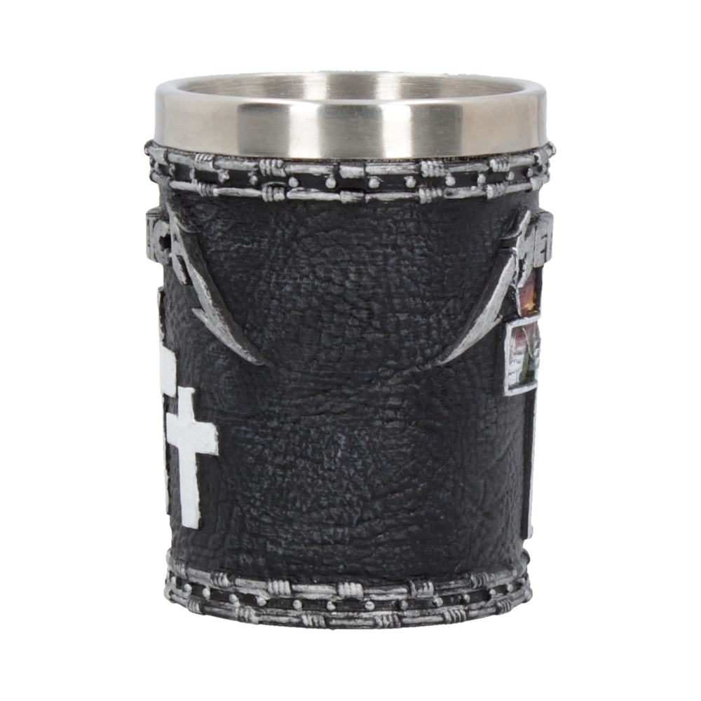Nemesis Now Metallica Master of Puppets Shot Glass with Stainless Steel Insert 6