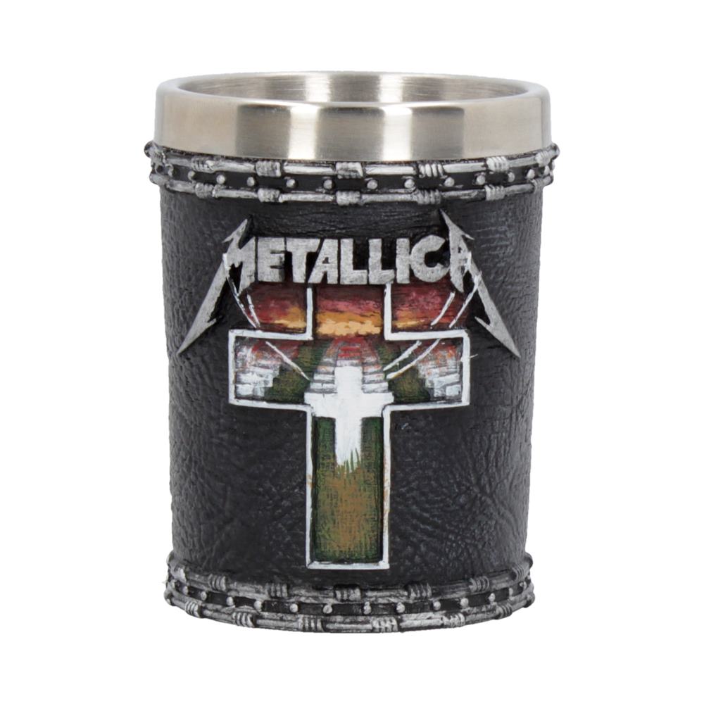 Nemesis Now Metallica Master of Puppets Shot Glass with Stainless Steel Insert 3