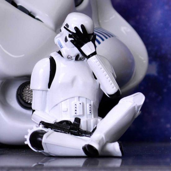 Nemesis Now Original Stormtrooper Three Wise Sci-Fi See No Evil, Mehrfarbig, Einheitsgröße