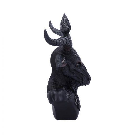 Nemesis Now Celestial Black and Silver Baphomet Bust - Resin Sculpture 5
