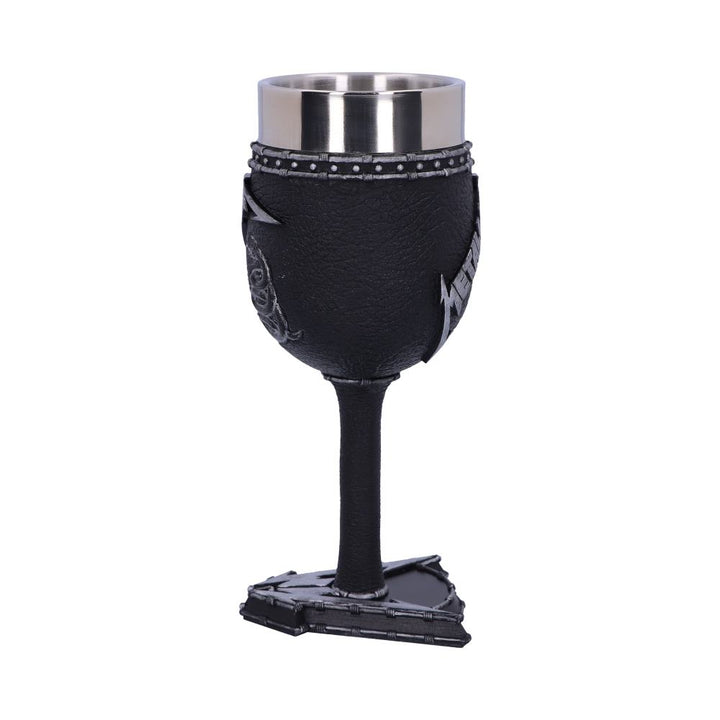 Nemesis Now B5222R0 Offiziell lizenziertes Metallica Black Album Kelch-Weinglas, 18 cm