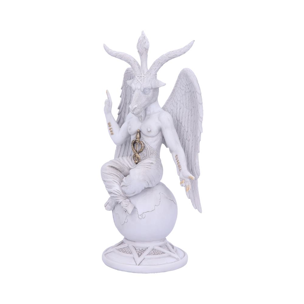 Nemesis Now B5260S0 Dark Lord 26 cm weiße Baphomet-Figur