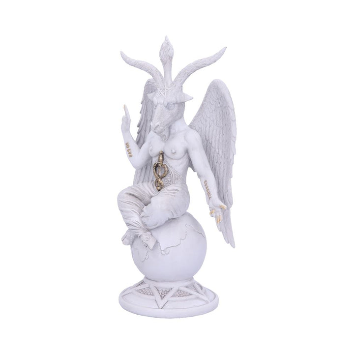 Nemesis Now B5260S0 Dark Lord 26 cm weiße Baphomet-Figur