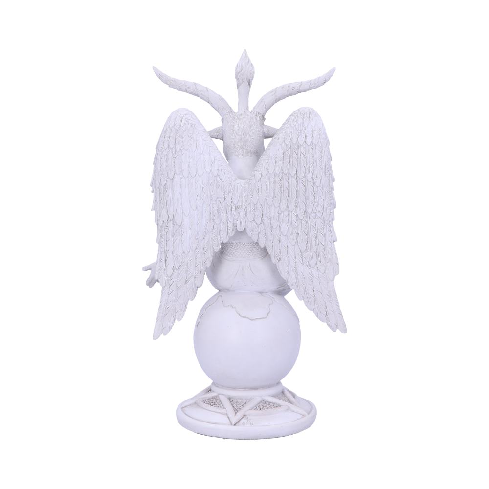 Nemesis Now B5260S0 Dark Lord 26 cm weiße Baphomet-Figur