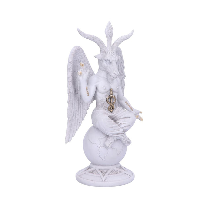 Nemesis Now B5260S0 Dark Lord 26 cm weiße Baphomet-Figur
