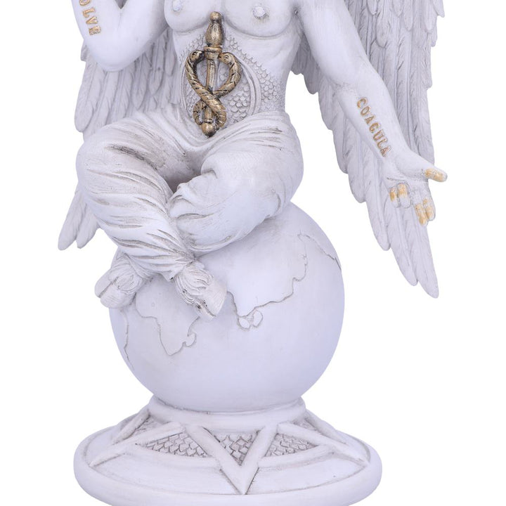 Nemesis Now B5260S0 Dark Lord 26 cm weiße Baphomet-Figur