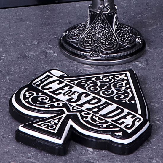 Nemesis Now offiziell lizenziertes Set aus vier Motorhead Ace of Spades Resin Coaste