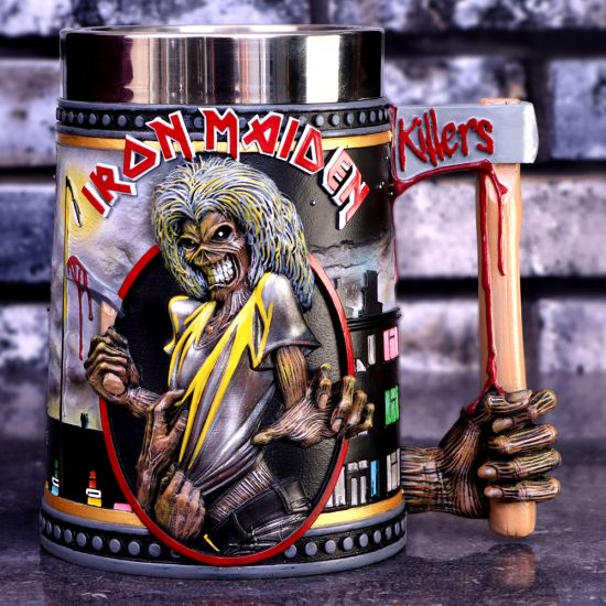 Offiziell lizenzierter Iron Maiden The Killers Eddie Album Tankard