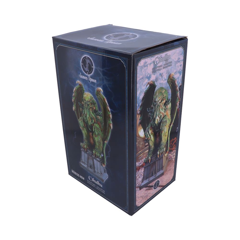 Nemesis Now James Ryman Cthulhu - Green Resin Statue Figurine (B5371S0) 9