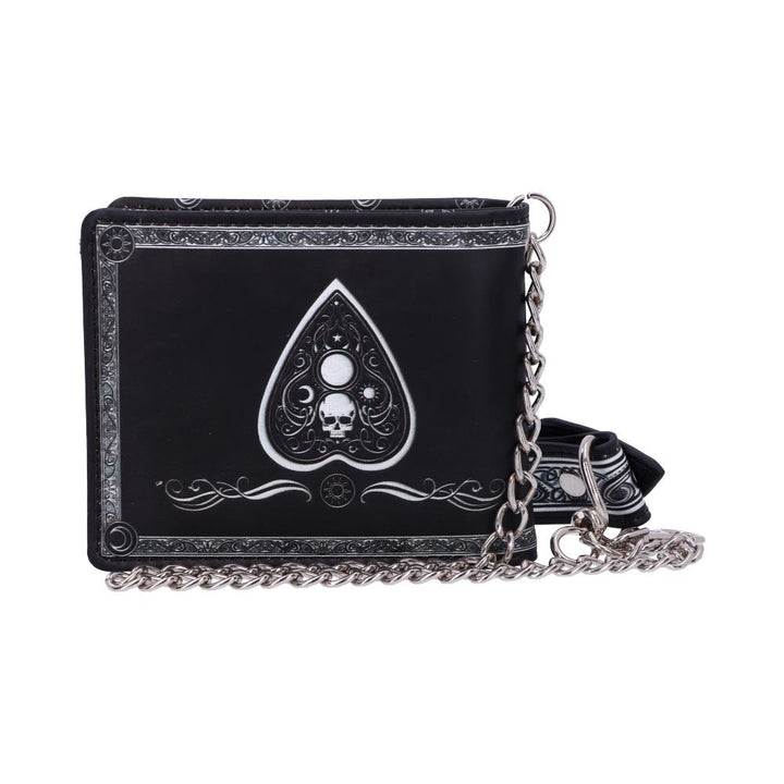 Nemesis Now Spirit Board geprägte Geldbörse Ouija-Geldbörse Schwarz 18,5 cm, 11 cm