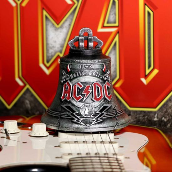 Nemesis Now offiziell lizenzierte ACDC Hells Bells Box, Harz, Schwarz, 13 cm
