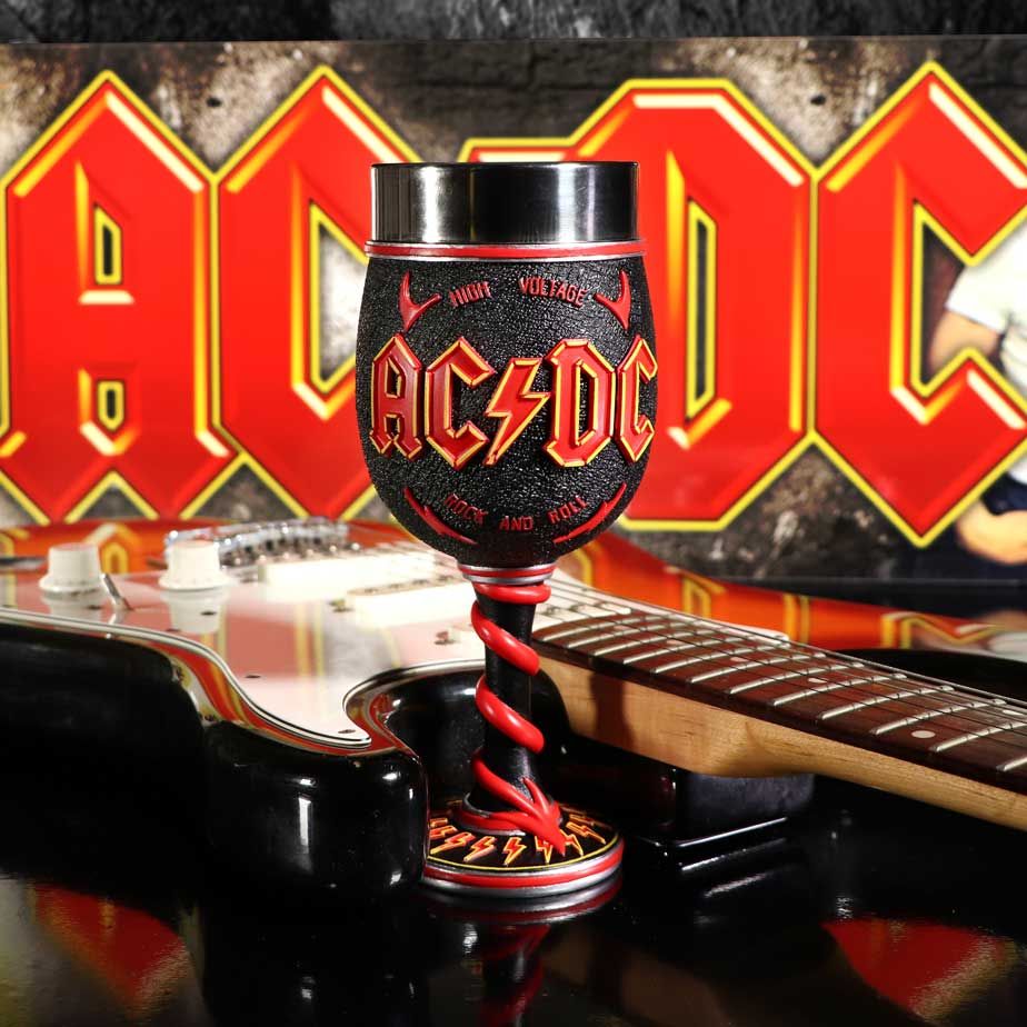 Nemesis Now - AC/DC High Voltage Rock and Roll Lighting Horns Goblet