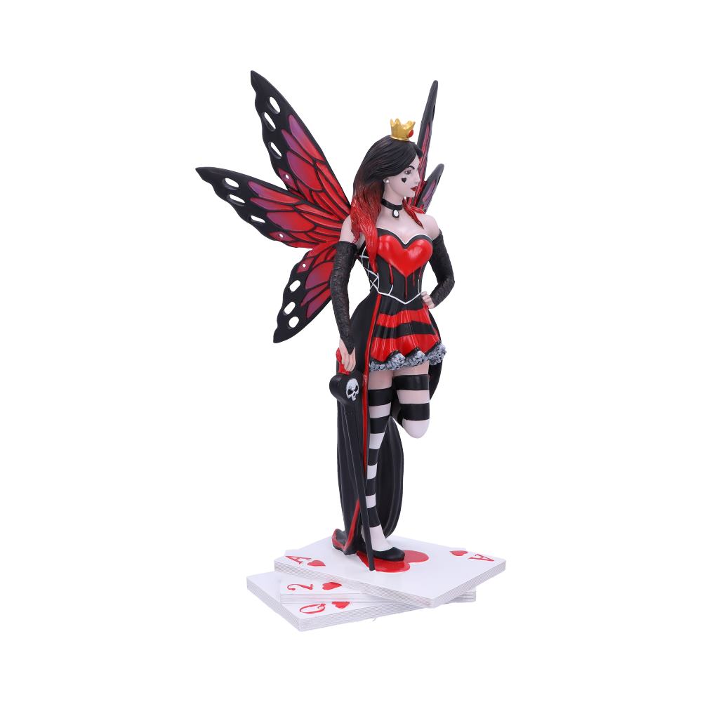 Nemesis Now Wonderland Fairies - Queen of Hearts Resin Figurine 4