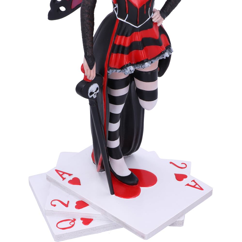 Nemesis Now Wonderland Fairies - Queen of Hearts Resin Figurine 7