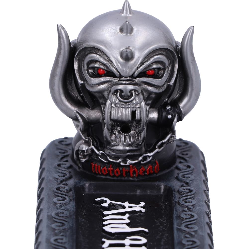 Nemesis Now offiziell lizenzierter Motorhead Warpig Räucherstäbchenhalter, 25,5 cm, Kunstharz, Silber