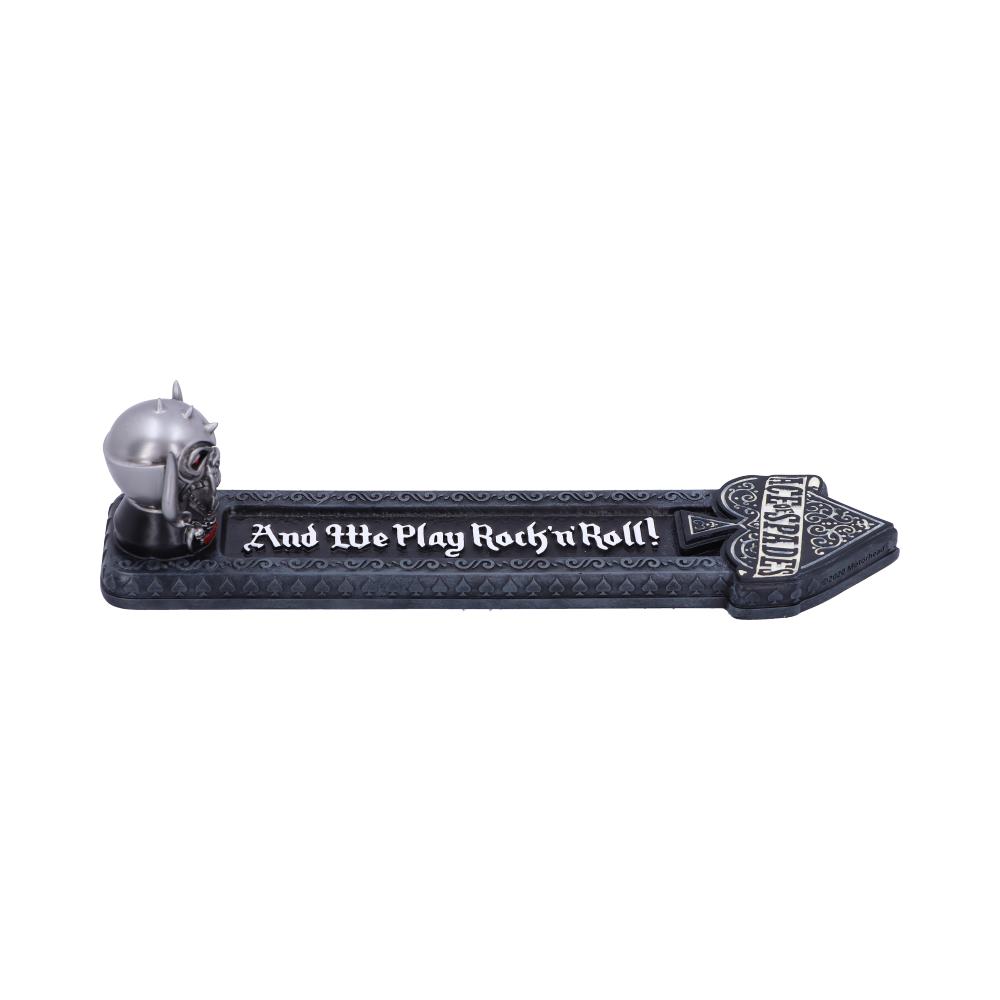 Nemesis Now offiziell lizenzierter Motorhead Warpig Räucherstäbchenhalter, 25,5 cm, Kunstharz, Silber