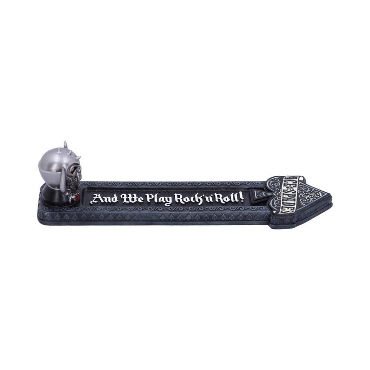 Nemesis Now offiziell lizenzierter Motorhead Warpig Räucherstäbchenhalter, 25,5 cm, Kunstharz, Silber
