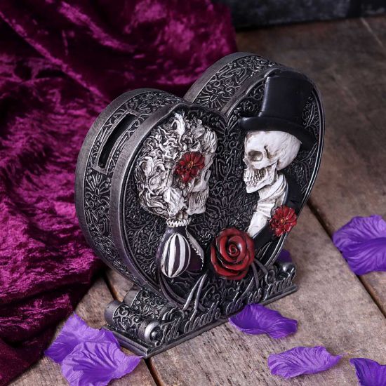 Nemesis Now Till Death Do Us Part Gothic Resin Money Box