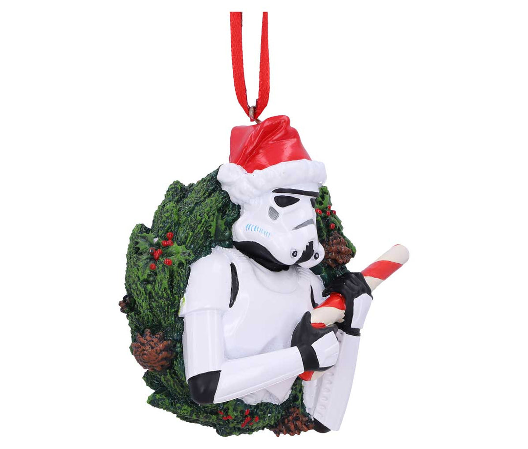 Nemesis Now Stormtrooper Christmas Wreath Hanging Ornament (B5695U1)