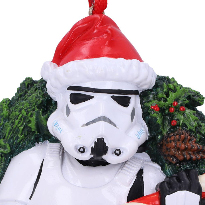 Nemesis Now Stormtrooper Christmas Wreath Hanging Ornament (B5695U1)