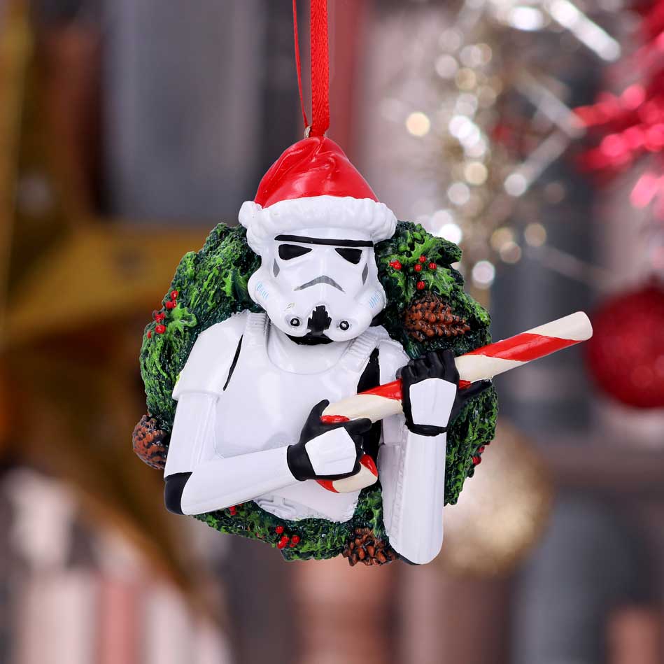 Nemesis Now Stormtrooper Christmas Wreath Hanging Ornament (B5695U1)