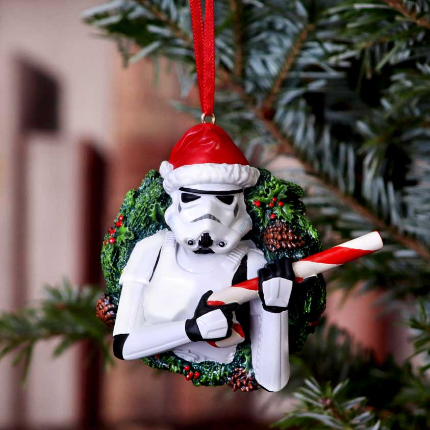 Nemesis Now Stormtrooper Christmas Wreath Hanging Ornament (B5695U1)