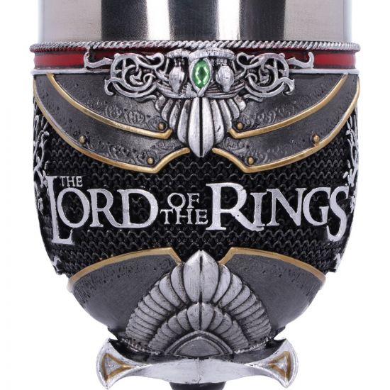 Nemesis Now offiziell lizenzierter Herr der Ringe-Aragorn-Kelch, Silber, 19,5 cm