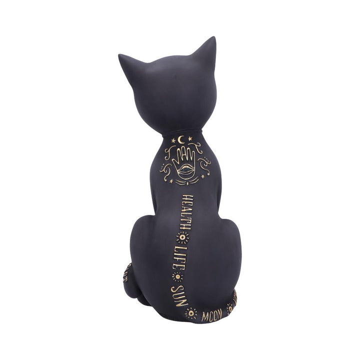 Nemesis Now Fortune Kitty Figur, Schwarz, 27 cm